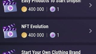 NFT Evolution TapSwap Code |