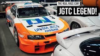 I Found The REAL JGTC UNISIA JECS R33 GTR Race Car in Japan!