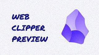 Obsidian Web Clipper + AI