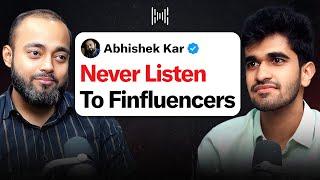 Abhishek Kar On His Income, Trading Journey, And Finfluencers | KwK #120