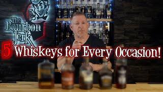 5 Whiskeys for Every Occasion - Bourbon Junkies Challenge