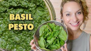 How to Make Basil Pesto | Easy Recipe!