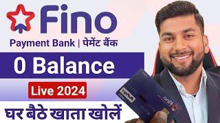 Fino Payment Bank Account Opening 2024 | Fino Payment Bank | Fino Bank Account Opening Online