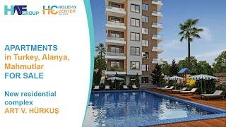 Apartments in Turkey, Alanya, Mahmutlar. ART V. Hürkus. HAF Group Holiday Center