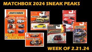 MATCHBOX 2024 SNEAK PEAKS FOR THE WEEK OF 2/21/24 LONG CARD SHORT CARD POWER GRABS