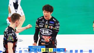 Yuki Ishikawa & Perugia Beat Piacenza in a Dramatic Match !!! Superlega 2024