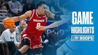 Wisconsin vs. Michigan State | HIGHLIGHTS | 2025 Big Ten Men's Basketball Tournament | 3/15/25