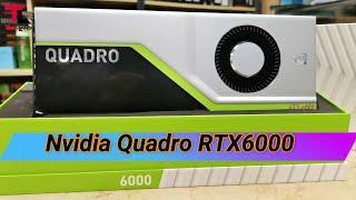 Nvidia Quadro RTX6000 Graphics Card Architecture and NVIDIA RTX platform NVIDIA NVLink | Tech Land