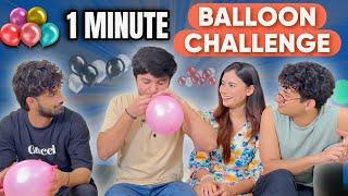1 Minute Balloon Challenge | Tanshi Vlogs