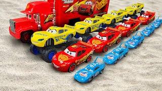 Disney Pixar Cars  Looking for Lightning McQueen, Cruz Ramirez, The King, Big Red Mack Truck