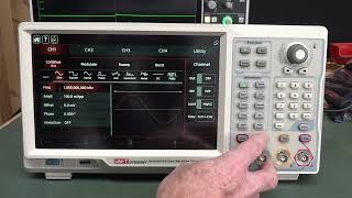 Uni-T 500MHz 4CH ARB Signal Generator Unboxing