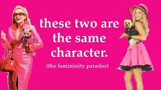 the femininity paradox: how modern media both demonizes + heightens femininity to unattainability