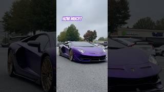 Guess How Much This 1 of 1 Lamborghini Worth?.. #subscribe #like #comment