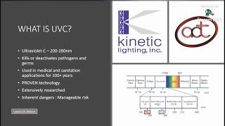 Disinfectant UVC lighting product discussion