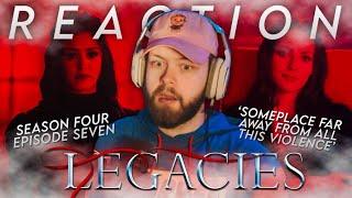 Legacies "SOMEPLACE FAR AWAY FROM ALL THIS VIOLENCE" (S4E7 REACTION!!!)