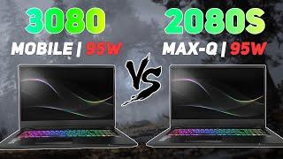 RTX 3080 Mobile vs RTX 2080 Super Mobile Max-Q | RTX 3080 Laptop vs RTX 2080 Super Laptop