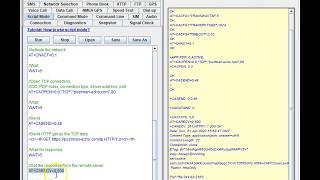 TCP/IP testing with Simcom SIM7070/SIM7080 modules