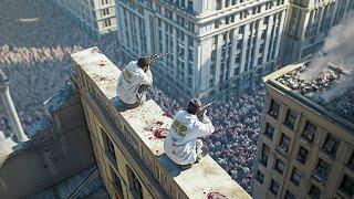 Zombie Horde Traps Them on Top of a Building For Months With No Way to Escape