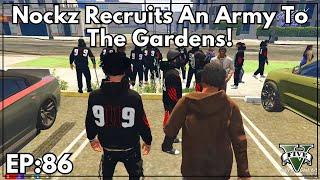 Nockz Recruits An Army To The Gardens! | Grizzley World Whitelist