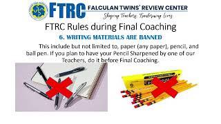 FTRC FINAL COACHING GUIDELINES