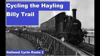 Cycling the Hayling Billy path on Hayling Island