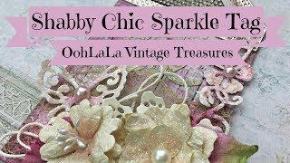 Shabby Chic Sparkle Tag | OohLaLa Vintage Treasures