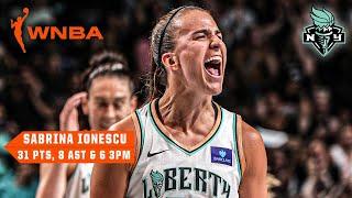 HIGHLIGHTS from Sabrina Ionescu's stellar 31-point performance vs. Sparks | WNBA on ESPN