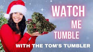 Pierre Makes Kief With The Tom's Tumbler Trimmer - Unbelievable Yield!!