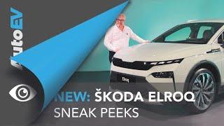 Sneak Peek - Škoda Elroq - The next big little car from Škoda.