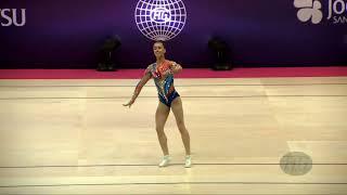 KURASHVILI Anastasiia (UKR) - 2022 Aerobic Worlds, Guimaraes (POR) - Individual Women Qualification