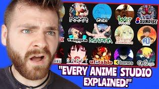 Every Anime Studio Explained in 17 Minutes | REACTION!