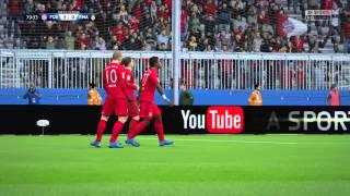 Alaba's Epic Long Shot Free Kick Goal In Multiplayer Season