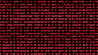 binary full screen red |Binary Code 1080 p | binary background | after effect background