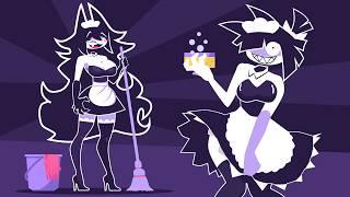 Miss Circle and Miss Bloomie become Maids | FPE animation