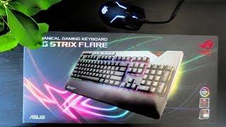 ASUS ROG Strix Flare Gaming Keyboard Unboxing and First Look!