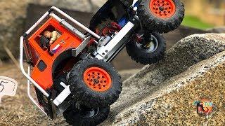 RC TRUCK TRIAL CAR 4X4 MERCEDES UNIMOG! RC Dráha Kašovice