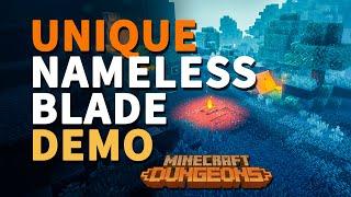 Nameless Blade Minecraft Dungeons Unique Cutlass