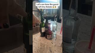 Let’s see how the guest left the Airbnb #airbnbcleaning #airbnb #cleantok #cleaning #freehack