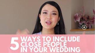 Tips for your wedding in Spain: 5 Ways to include close people in your wedding