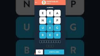 Wordbrain 2 Word Specialist Vegetables Level 4 Walkthrough