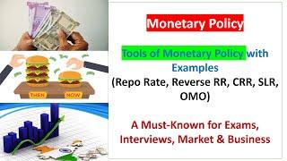 Monetary Policy| Monetary Policy Tools | How RBI Controls Inflation | For Exams & Interviews!