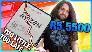 AMD's Greed: R5 5500 CPU vs. Intel i3-12100F | CPU Review & Benchmarks