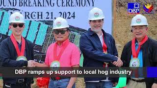 DBP ramps up support to local hog industry