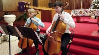 Ivan Cello 2018: Allegro from Concerto in G minor for two cellos