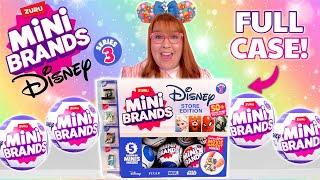 Unboxing FULL CASE Mini Brands Disney Store Series 3!!