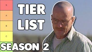 Breaking Bad Season 2 TIER LIST Retrospective & Recap