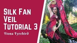 Silk Fan Veil Tutorial 3