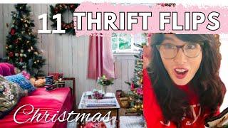 Top 11 BEST Christmas THRIFT FLIP Decor / Gift ideas on a budget