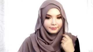 Makeup tutorial smokey brown by Iena Mansor