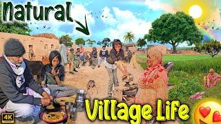 Aj To Sab Dhaki Ga | Natural Village Life  | Woman Hardwork In Village  Traditional Life | 4K